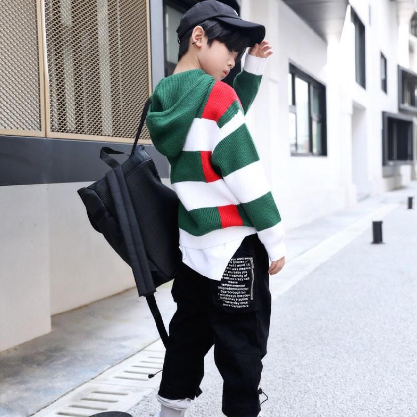 子供服 おしゃれ 女 男 キッズ ニット トップス 韓国系 K Pop 衣装 ダンス ボトムス 卸 原宿系 ヒップホップ ガールズ ボーイズ ボーダー フード Ks141 Tokyo9 通販 Yahoo ショッピング