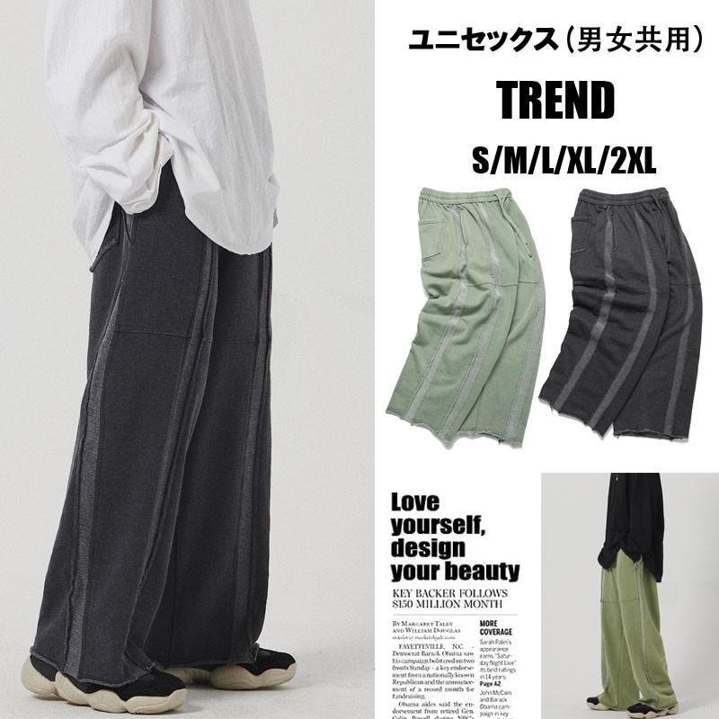 ワイドパンツ バギー メンズ 大きい ストリート系ファッション 春夏 ダンス 衣装 韓国 原宿系 Hiphopｂ系 アメカジ レディース 切りっぱなし Tokyo9 Mpl223an Tokyo9 通販 Yahoo ショッピング