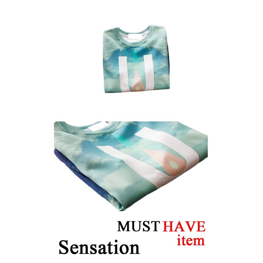 在庫限り Sale メンズ ファッション 原宿系 Hiphop ダンス B系 トップス 長袖 スウェット カラフル Tokyo9 Mt 1432 F Tokyo9 通販 Yahoo ショッピング