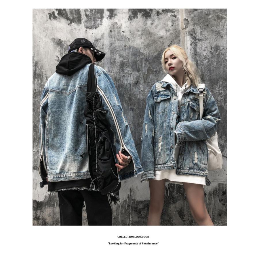 ジャケット メンズ Gジャン 長袖 おおきいサイズ ストリート系ファッション ダンス 衣装 韓国 Hiphopｂ系 アメカジ カジュアル 流行 ダメージ デニム Tokyo9 Mtou487nv Tokyo9 通販 Yahoo ショッピング