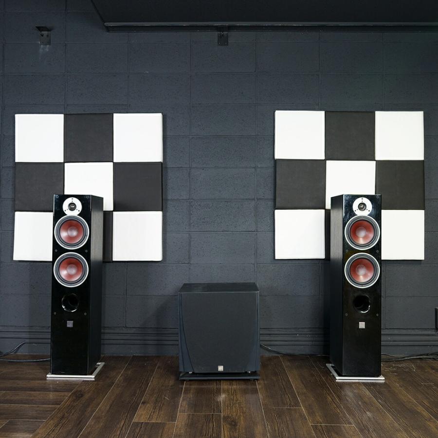 東京防音 壁用吸音材 吸音パネル 防音パネル ホワイトキューオン
