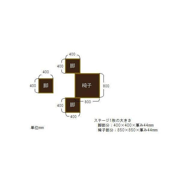 東京防音 防音・防振ステージ マット グランドピアノ用（GP脚3か