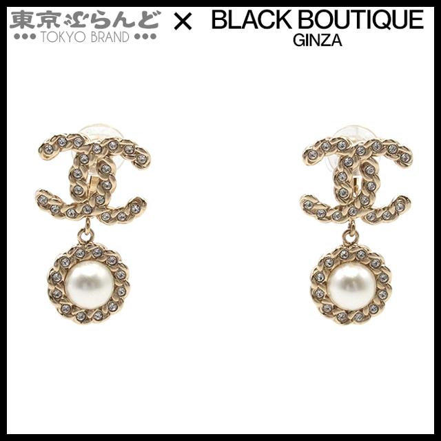CHANEL（シャネル） イヤリング ココマーク スイング ゴールド メタル