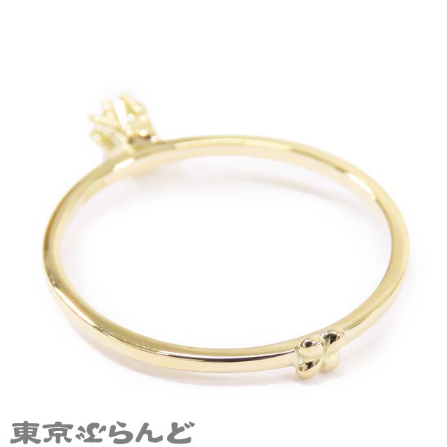 AHKAH（アーカー） リトルマリーリング イエローゴールド K18YG 1P