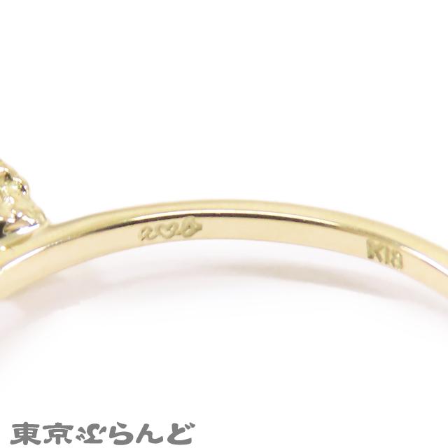 AHKAH（アーカー） リトルマリーリング イエローゴールド K18YG 1P