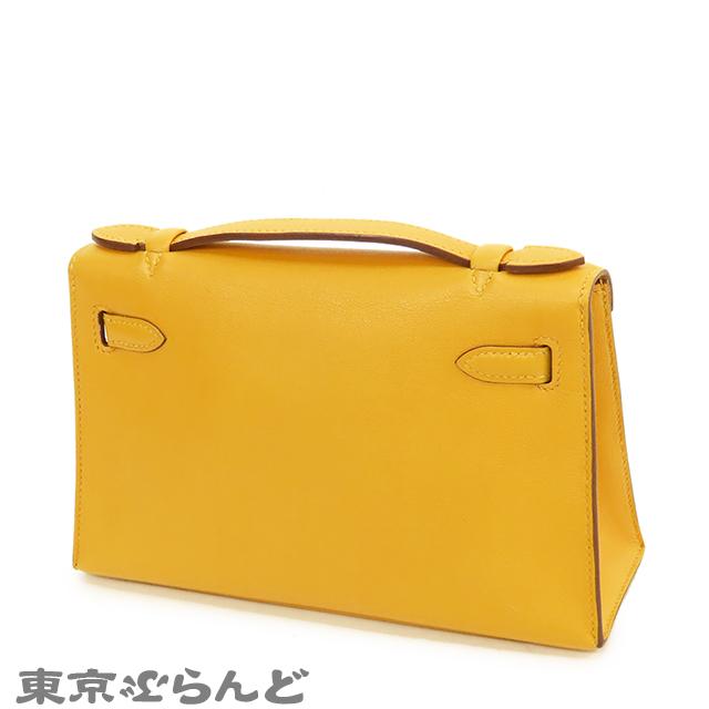 HERMES（エルメス） ポシェットケリー □M刻印 黄 ジョーヌドール