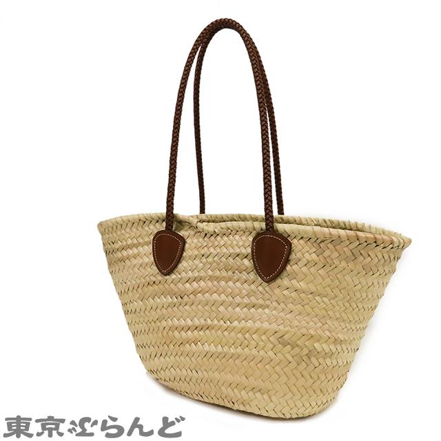 ミュウ Miu パルメット トートバッグ ベージュxコニャック ミュウ Miu パルメット トートバッグ ベージュxコニャック