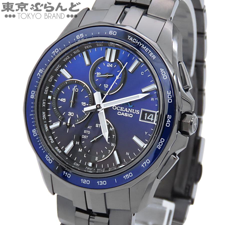 CASIO（カシオ） オシアナス マンタ OCW-S7000B-2AJF ブルー チタン 箱