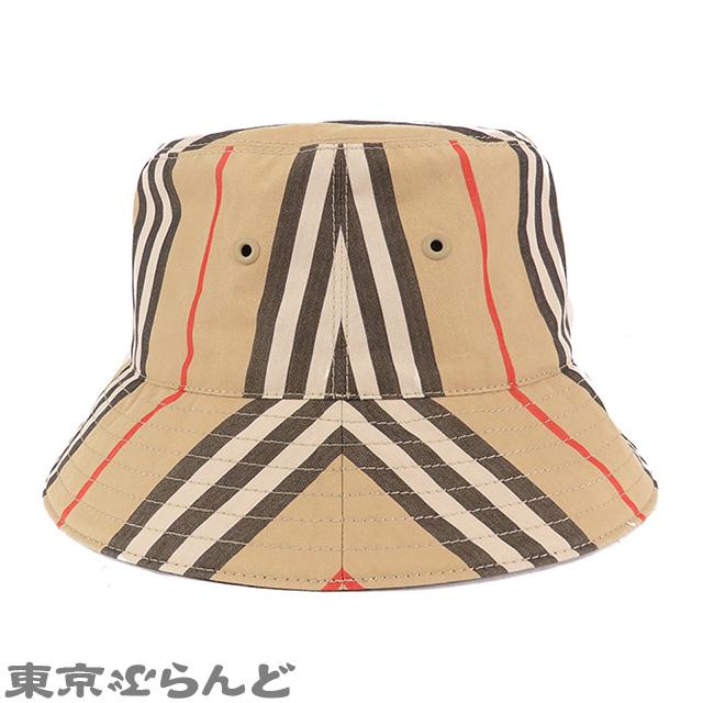 バーバリー BURBERRY バケット ハット アーカイブベージュ コットン 