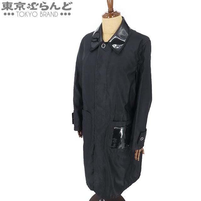 BURBERRY バーバリー ロングコート 4558155 ブラック PVC BURBERRY バーバリー ロングコート 4558155 ブラック PVC