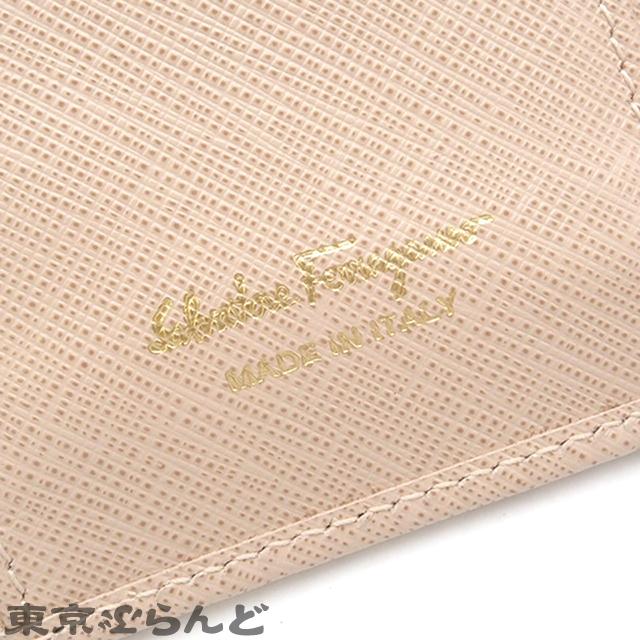 サルヴァトーレフェラガモ Salvatore Ferragamo ヴァラ 2つ折り長財布 