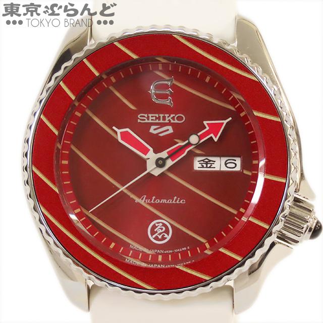 SEIKO（セイコー） 5スポーツ エビセンスケートボード SBSA105 レッド