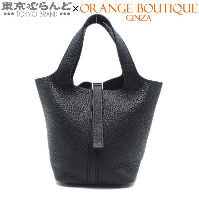 HERMES♥️エルメス♥️ピコタンPMポケット新品♥️K刻印激レア♥️ HERMES（エルメス） ピコタン PM □K刻印 ブラック シルバー金具