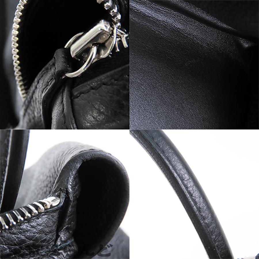 エルメス HERMES リンディ30 □P刻印 ブラック シルバー金具 トリヨン 2WAY ハンドバッグ ショルダーバッグ レディース 015000257の画像