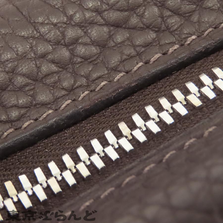 HERMES（エルメス） トゥルース ヴィクトリア PM □I刻印 エべーヌ 茶