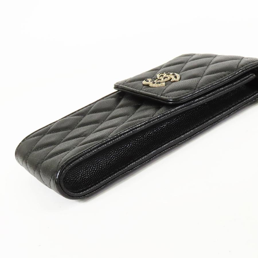CHANEL（シャネル） ショルダーポーチ AirPodsケース ブラック