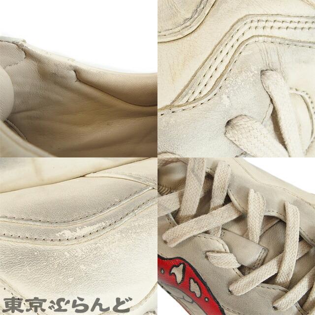 GUCCI 返品可 グッチ ライトン マウス プリント レザー GUCCI 返品可 グッチ ライトン マウス プリント レザー
