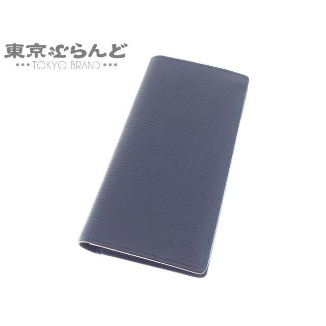 ルイヴィトン Louisvuitton エピ ポルトフォイユ ブラザ 財布 二つ折り 長財布 メンズ ブルーマリーヌ M イニシャル入り 東京ぶらんど 通販 Yahoo ショッピング