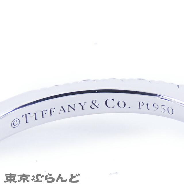 ティファニー TIFFANY&Co ソレスト VVS2 エメラルドカット エンゲージメント ソレスト ダイヤモンドリング 0 40ct H