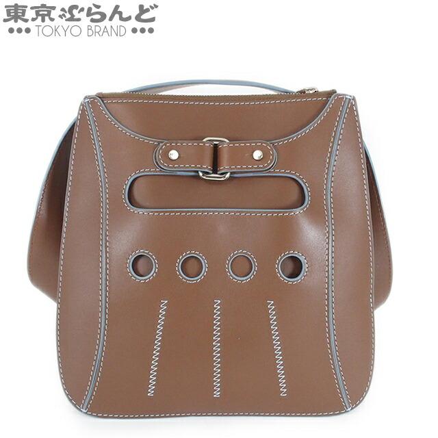 返品可 PERRIN PARIS ペランパリ ウエストバッグ ベルトバッグ レザー 
