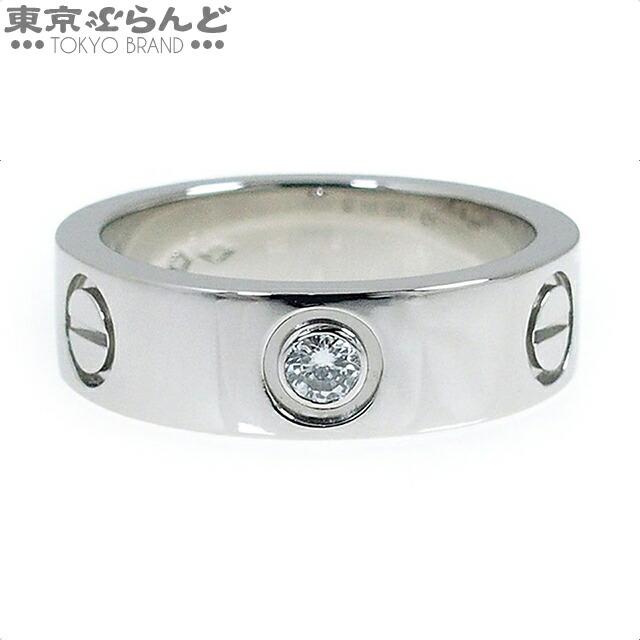 返品可 カルティエ Cartier 1P ダイヤモンド ラブ リング 指輪 Pt950 プラチナ #51 11号相当 ビス ラブリング LOVE  仕上済 101644358 :101644358:東京ぶらんど - 通販 - Yahoo!ショッピング