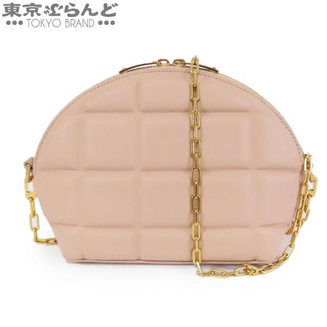 BOTTEGA VENETA 返品可 ボッテガヴェネタ ミニ ハーフムーン チェーン 