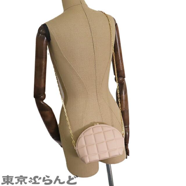 BOTTEGA VENETA 返品可 ボッテガヴェネタ ミニ ハーフムーン チェーン  