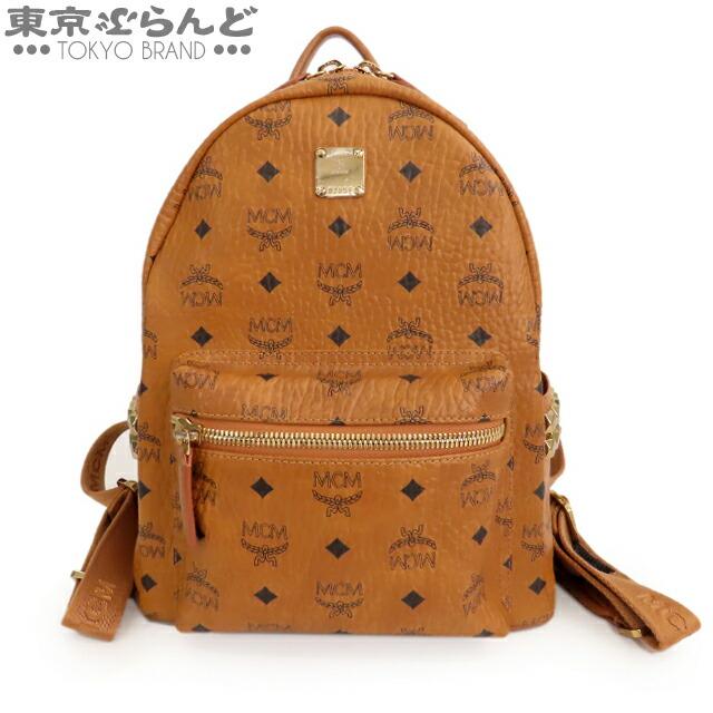 MCM 返品可 エムシーエム バックパック リュックサック PVC レザー 