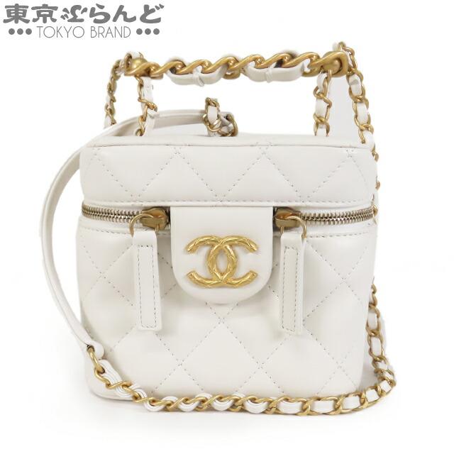 マトラッセ 返品可 シャネル CHANEL 2WAY バニティ ショルダーバッグ 