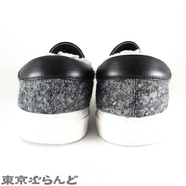 MONCLER 返品可 モンクレール 内ボア スリッポン スニーカー 靴 #42 