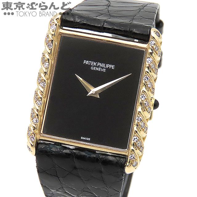 パテックフィリップ スクエア 4385J ブラック K18YG パテックフィリップ スクエア 4385J ブラック K18YG