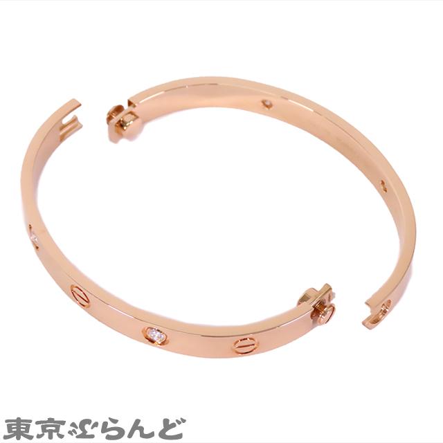 Cartier（カルティエ） ラブブレス ブレスレット ピンクゴールド K18PG