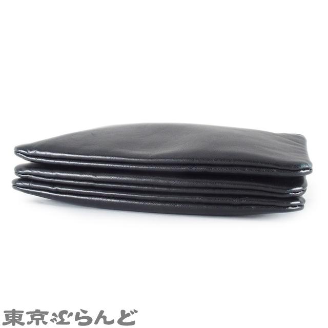CELINE（セリーヌ） トリオバッグ スモール ブラック 黒 ゴールド金具