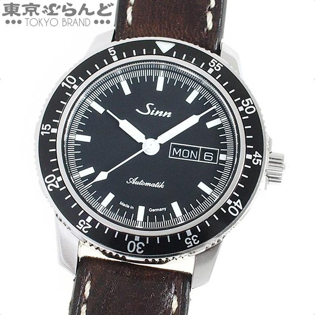 ジン Sinn モデル 104 パイロットウォッチ 104.ST.SA SS レザー 
