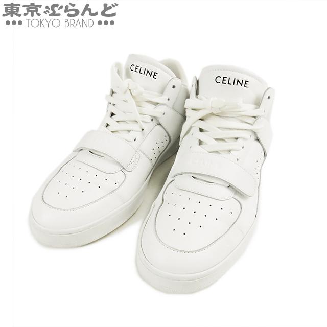 セリーヌ CELINE CT-02 ベルクロストラップ付 343193338C ホワイト