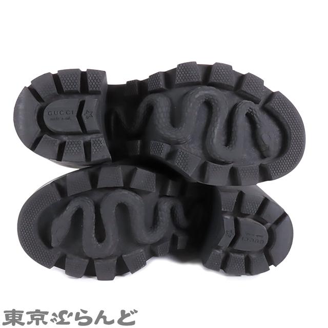 GUCCI グッチ Trip アンクルブーツ 659691 ブラックxグレー GUCCI グッチ Trip アンクルブーツ 659691 ブラックxグレー