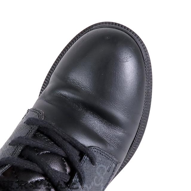 GUCCI グッチ Trip アンクルブーツ 659691 ブラックxグレー GUCCI グッチ Trip アンクルブーツ 659691 ブラックxグレー
