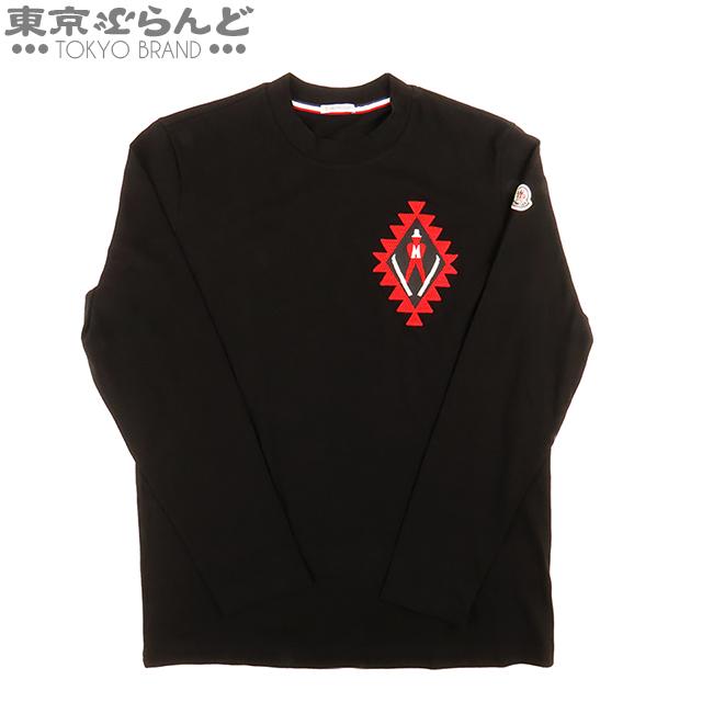 MONCLER / 長袖Tシャツ/XL/コットン/ブラック/H20918C00014 8390T MONCLER モンクレール ロング Tシャツ H20918C00014 8390T ブラック