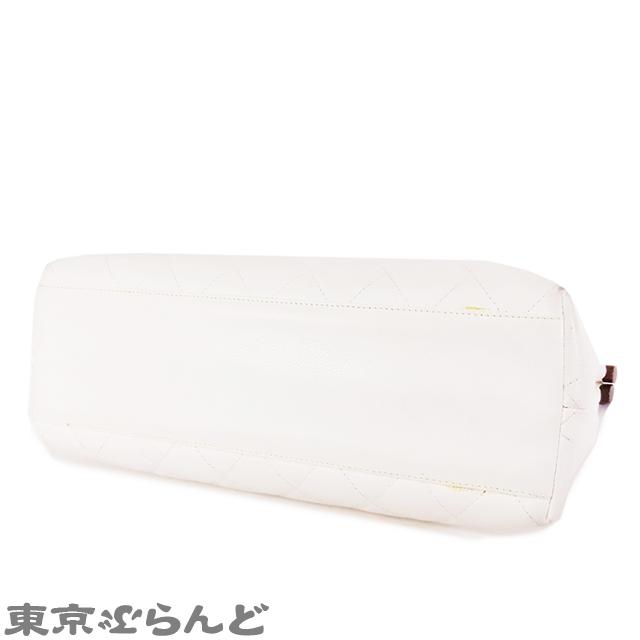 CHANEL（シャネル） マトラッセ ウッドハンドル ホワイト ゴールド金具