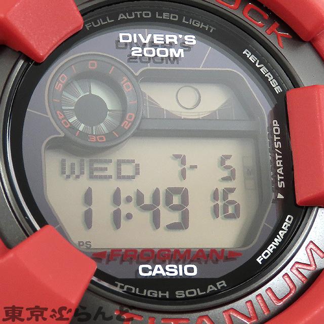 カシオ CASIO G-SHOCK フロッグマン GW-8230NT-4JR レッド 樹脂系 SS 30周年記念モデル ダイバーズ 腕時計 メンズ ソーラー 101675601｜tokyobrand｜05