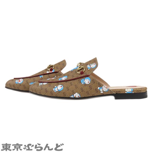 グッチ GUCCI スリッパシューズ プリンスタウン 655038 ベージュ GG 