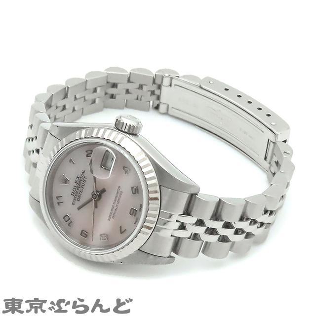 ROLEX（ロレックス） デイトジャスト 79174NA Y番 SS WG ピンクシェル