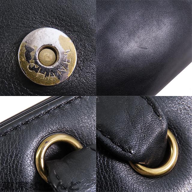 CHANEL（シャネル） ココマーク 2WAY トートバッグ ブラック ゴールド