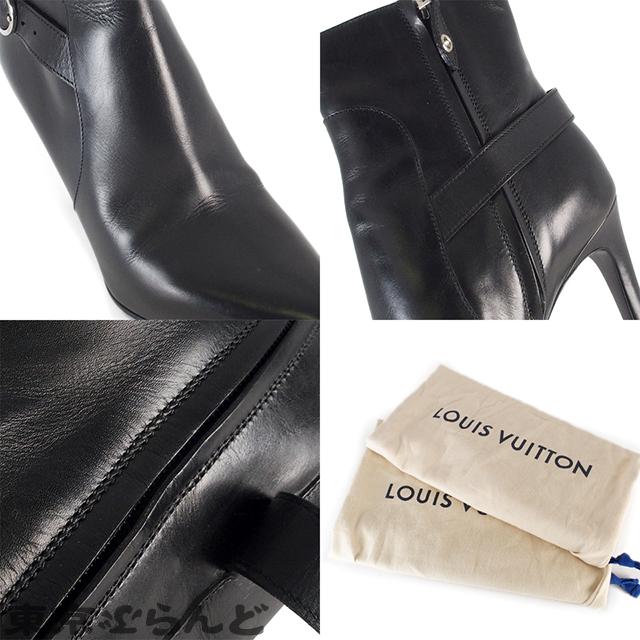 LOUIS VUITTON（ルイ・ヴィトン） ショートブーツ ブラック シルバー 