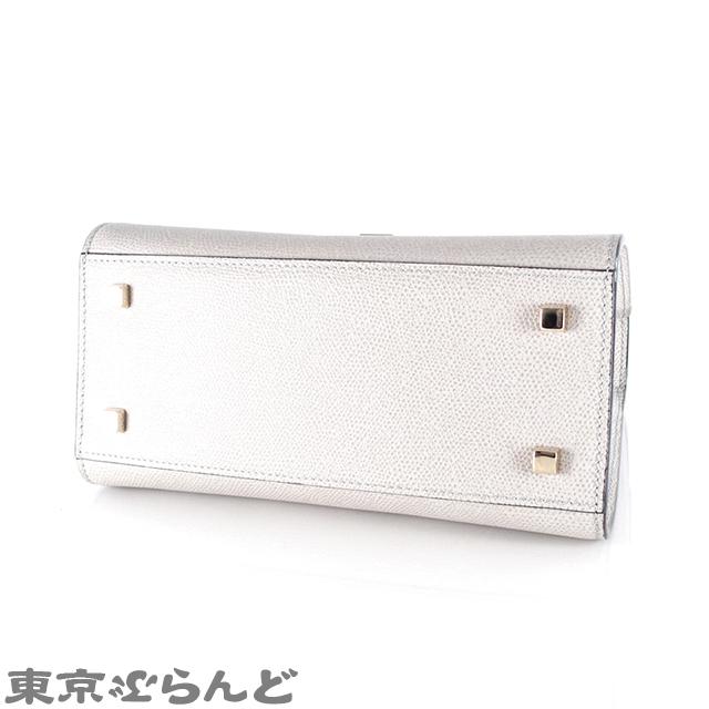 Valextra（ヴァレクストラ） ミニ イジィデ ライトグレー レザー 2way