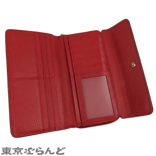 GUCCI（グッチ） インターロッキングG ラウンドジップ付き長財布