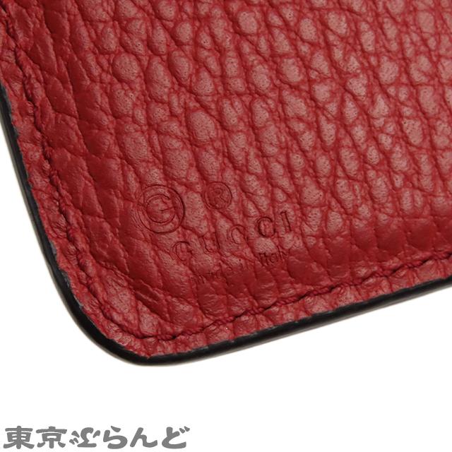 極美品✨GUCCI マイクロシマ　マキシサイズ　財布　ラウンドジップ　レッド GG Marmont グッチ GUCCI GGマーモント ラウンドファスナー長財布