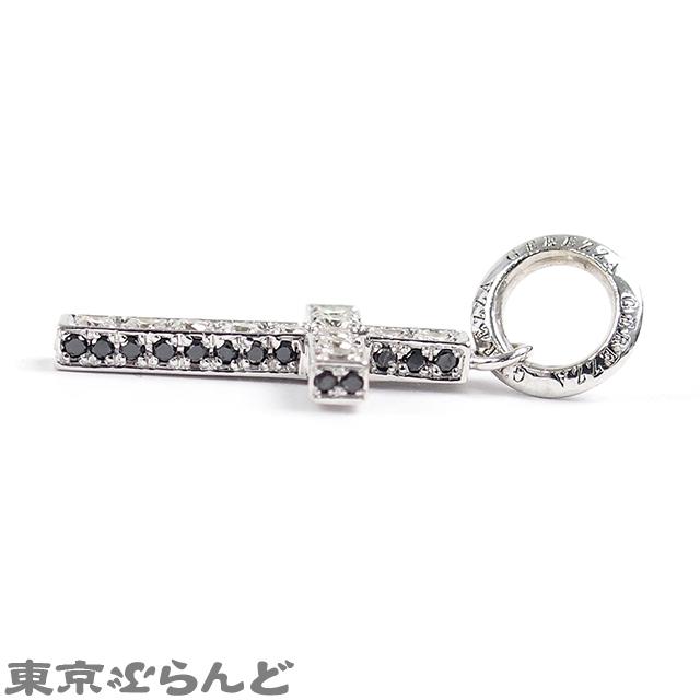 ジェムケリー GEMCEREY GEREZZA クロスモチーフ K10WG ダイヤモンド