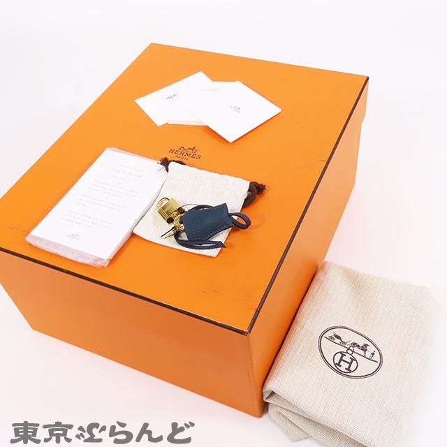 エルメス HERMES バーキン 30 B刻印 青 ブルードブリュス ゴールド金具 トゴ ハンドバッグ レディース 未使用 101681906｜tokyobrand｜09