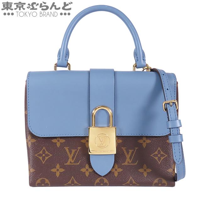 VUITTON ハンドバック 美品 LOUIS VUITTON（ルイ・ヴィトン） ロッキー BB M44321 ブルージーン